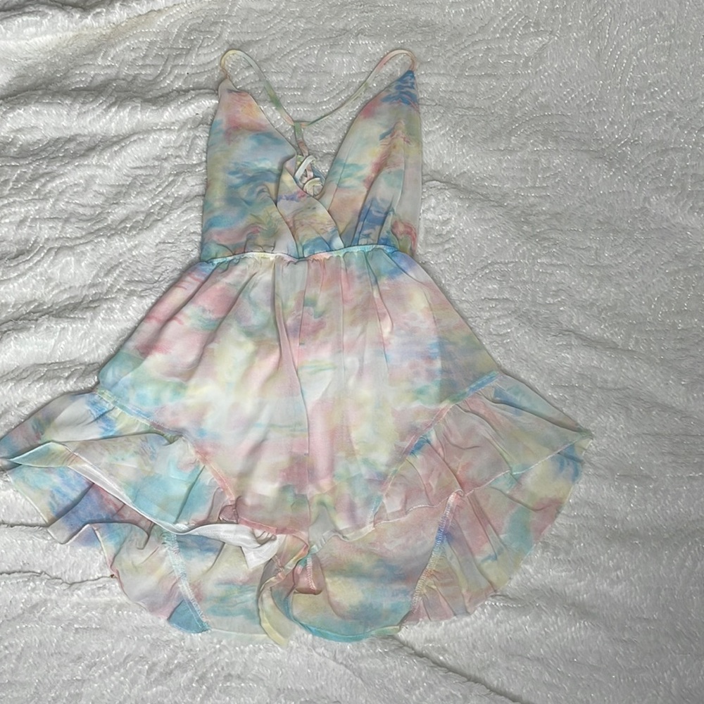 Reverse Rainbow Romper